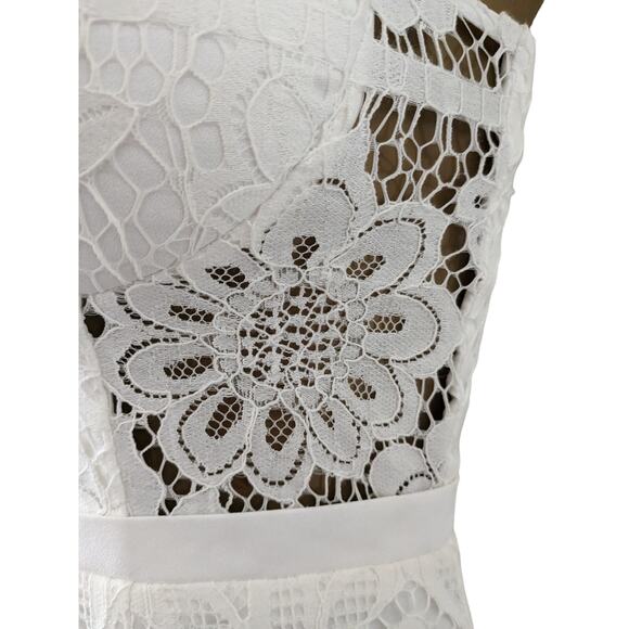 NWT Sz XXS-6 JARLO of London CLEO Lace Maxi dress Bridal Prom Formal - Picture 5 of 13